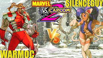 MvC2 Mvci Umvc3 WARMOC vs SILENCEGUY (Fightcade) pt 3