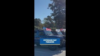 Veterans Day Events & Ongoing Manhunt in Eastern NC