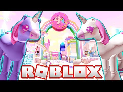 The Cutest City Filled With Unicorns In Roblox Youtube - gamergirl roblox tycoons new unicorn