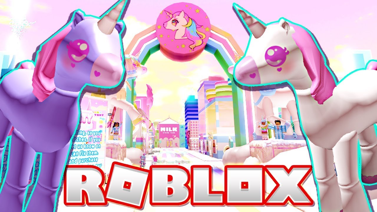 The Cutest City Filled With Unicorns In Roblox Youtube - gamergirl roblox tycoons new unicorn