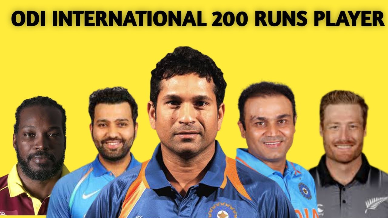 Double Century In Odi Most Double Century In Odi Double Centurys Double Century In Odi Most Double Century In Odi Double Centurys