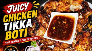 Juicy Chicken Tikka Boti Recipe | Soft, Tender & Restaurant Style BBQ Chicken #foryoupage#ytshorts screenshot 5