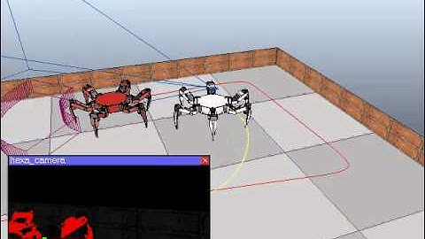 Robot Simulator: Object Tracking in V-REP