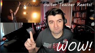 Guitar Teacher Reacts to "Ghost Love Score" by Nightwish, Official Live Video