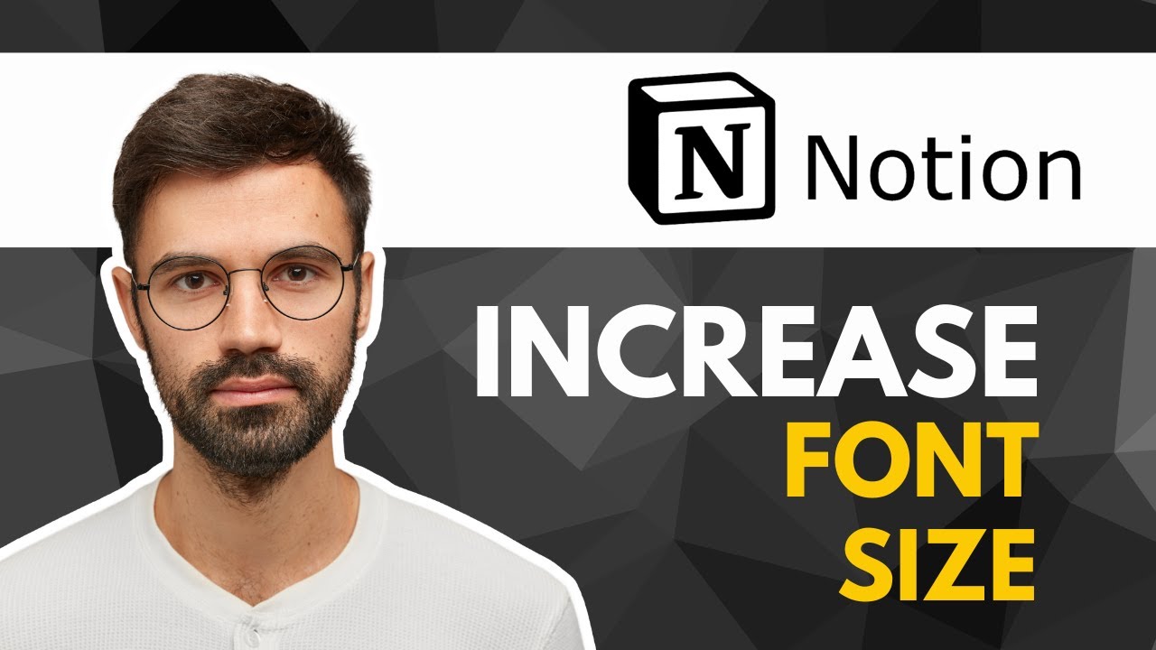 How To Increase Font Size on Notion App | Tutorial 2025 - YouTube