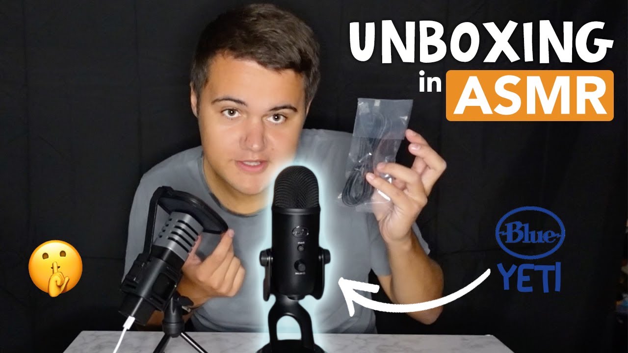 Blue Yeti Mikrofon UNBOXING in ASMR (+ Test)