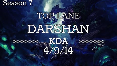 Darshan - Maokai vs Renekton - NA - Gameplay Highlight S7