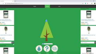 Treeology Website Demo Video - Atoms and Bits Hackathon