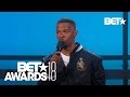 Jamie Foxx On XXXTentacion & Gives Emotional Speech On Combating Violence | BET Awards 2018