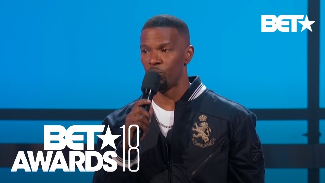 bet music awards 2018 full show Jamie Foxx On XXXTentacion & Gives Emotional Speech On Combating Violence | BET Awards 2018