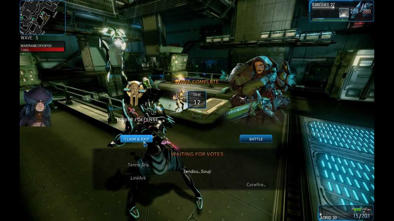 Warframe : Farm Void Key - T1 Defense