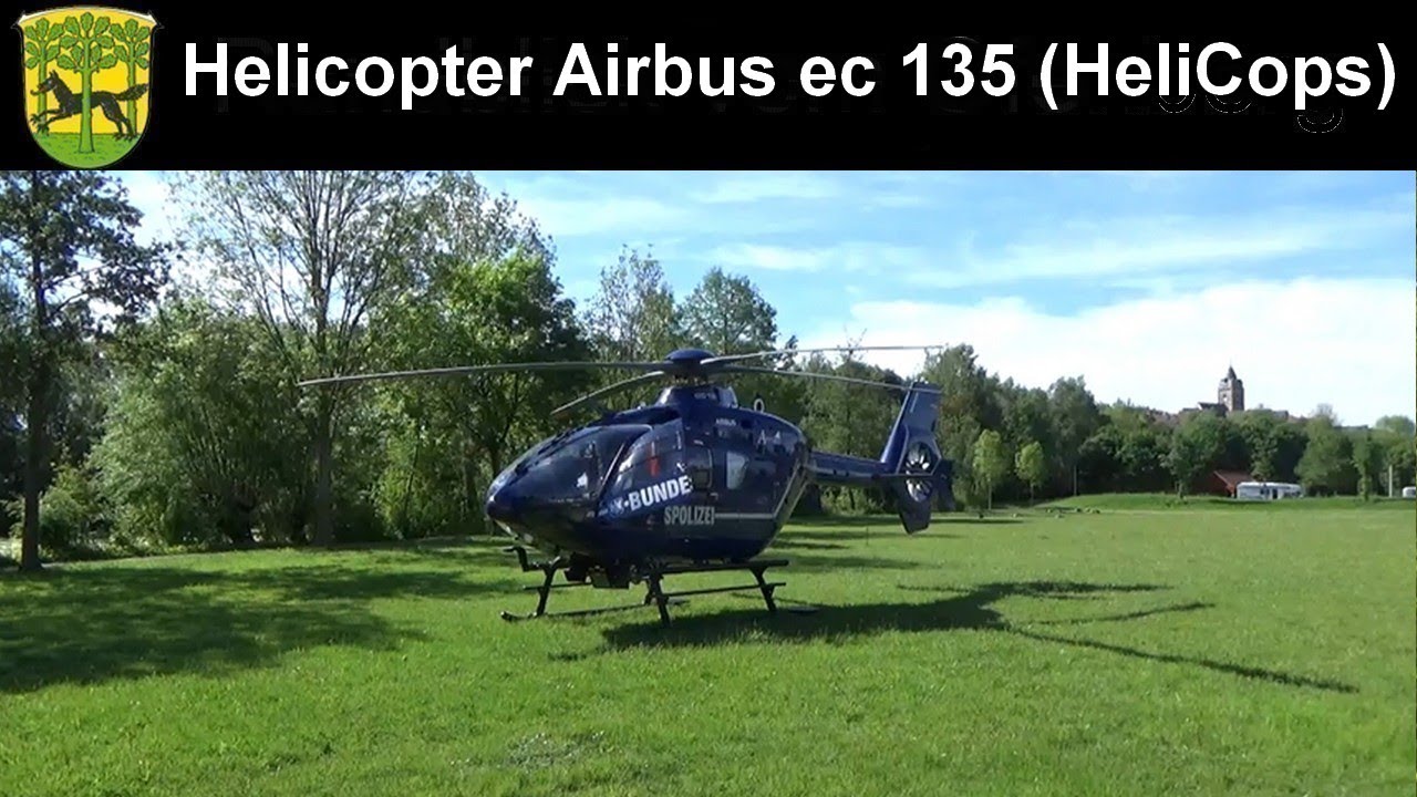 Der Airbus 135ec Helicopter bekannt von den HeliCops und der Bergretter ...