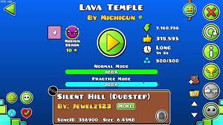A completely normal Lava Temple completion with no problems with it whatsoever