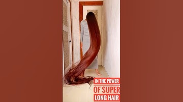 In the power of super long hair (PREVIEW) #naturalhair #naturalbeauty #realhair #floorlenghthair