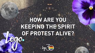 Keeping The Spirit of Protest in Pride!  | Logo