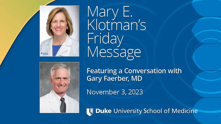Duke Urology Elevated to a Department: A Conversation with Gary Faerber, MD