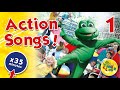 Action songs original dvd with jog the frog and his clamber club friends