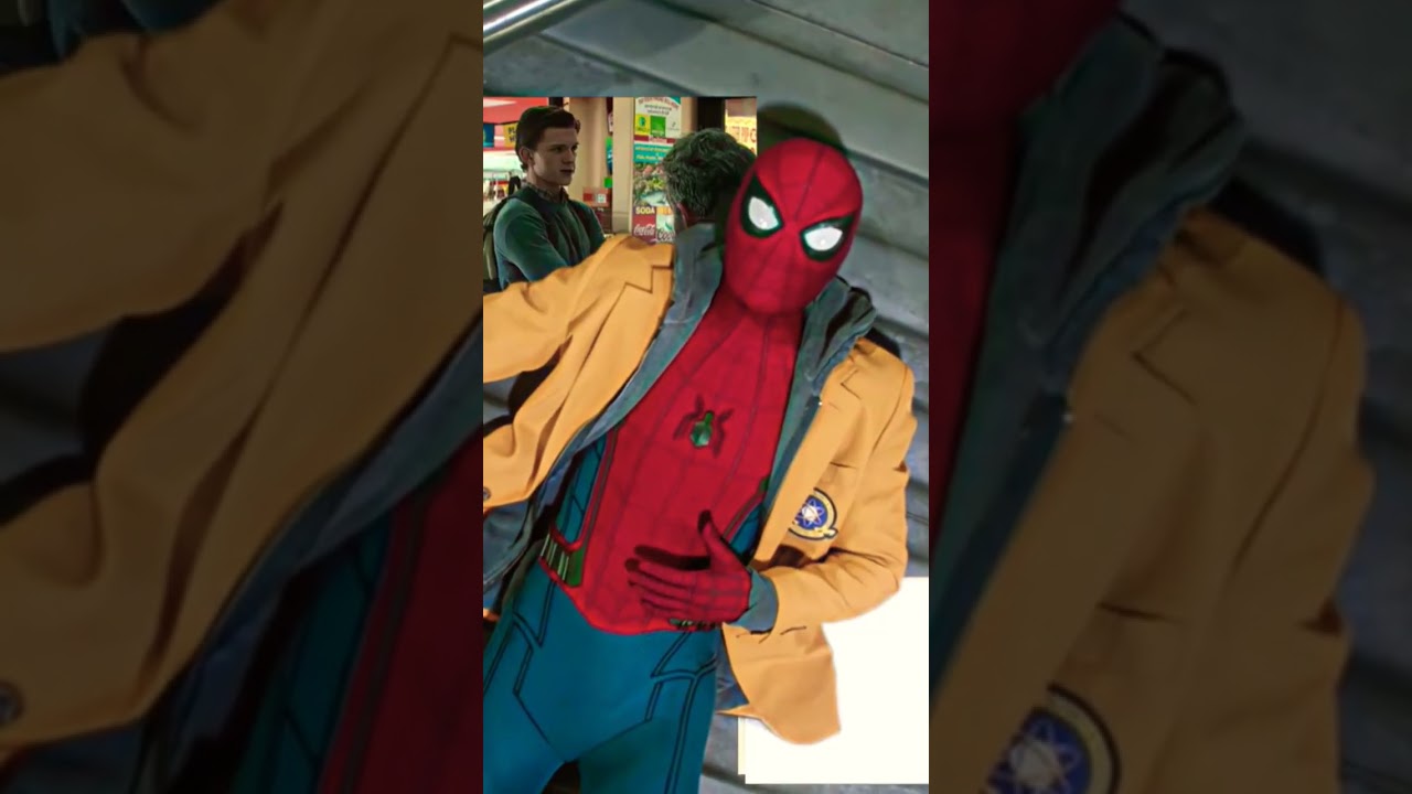 Spiderman transition editing with blender . #shortsfeed #shortvideo #viralvideo