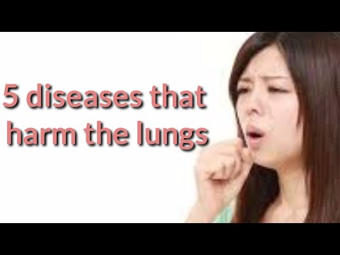 5 ziekten die onze longen schaden