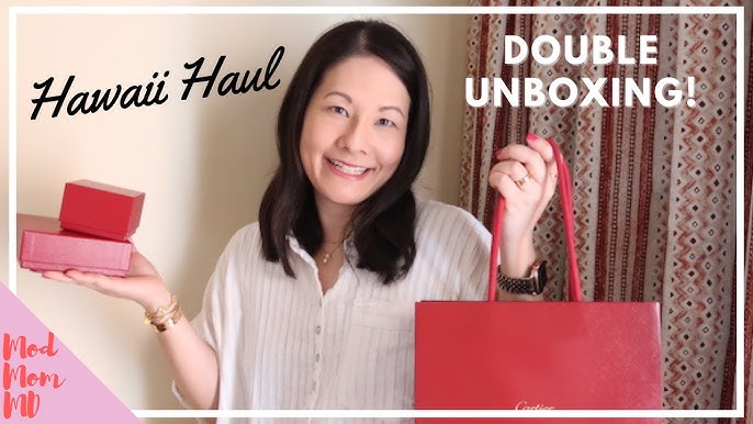 LOUIS VUITTON NECKLACE UNBOXING - 18 CARAT GOLD, PINK MOTHER OF PEARL &  DIAMOND I LIFE OF MC 