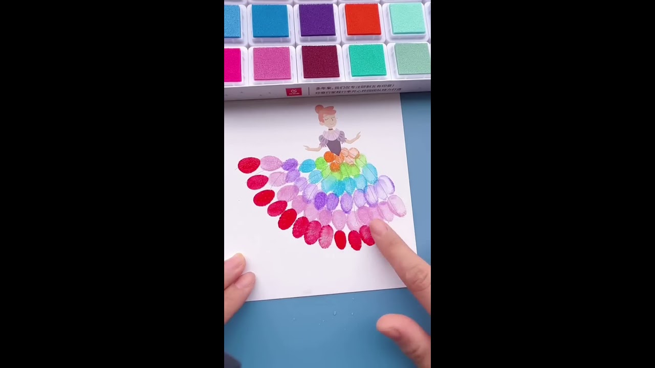 Most Viral Douyin Products P10 Finger Painting For Kids Shorts Fingerpainting