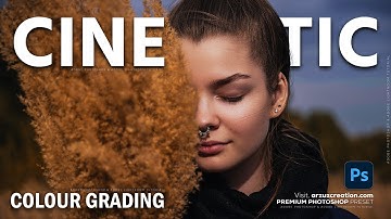 Photoshop Tutorial: Cinematic Colour Grading Tutorial । Adobe Photoshop Photo Editing