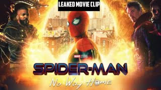 Spiderman no way home leaked video Toby and andrew garfed  in now way home