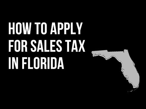 How to Apply for Sales Tax and Unemployment Tax in Florida