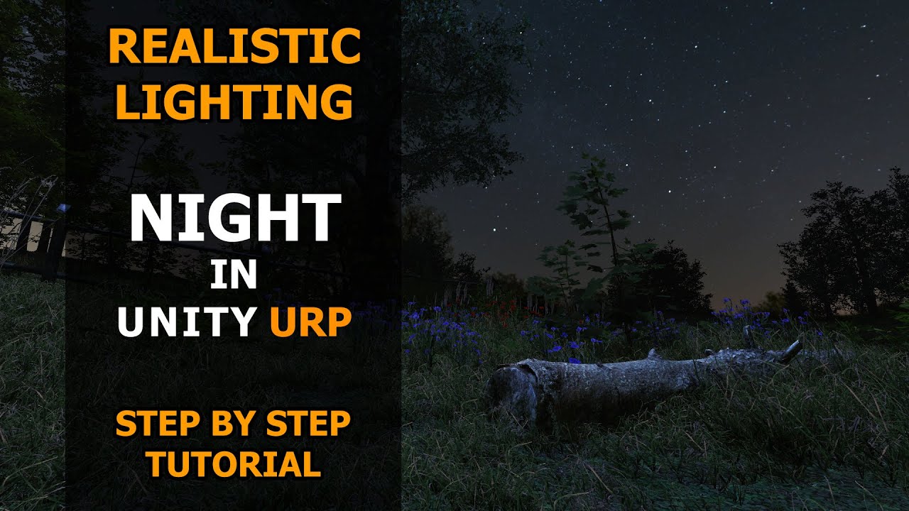 How To Create Night Lighting In Unity URP | Step by Step Tutorial | Unity 6 | Realistic Lighting |