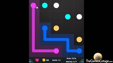 Flow Game Level - 163 [5x5] Basic Pack Connect the Dots