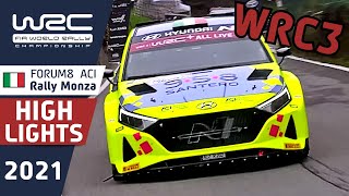 WRC3 Rally Highlights : WRC FORUM8 ACI Rally Monza 2021