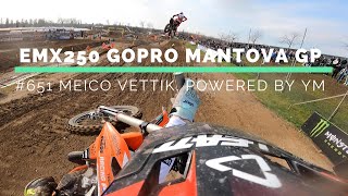 GoPro EMX250 Italy manche 2 with Meico Vettik, 250cc 2stroke