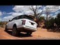 Range Rover Supercharged Off-roading in Moab