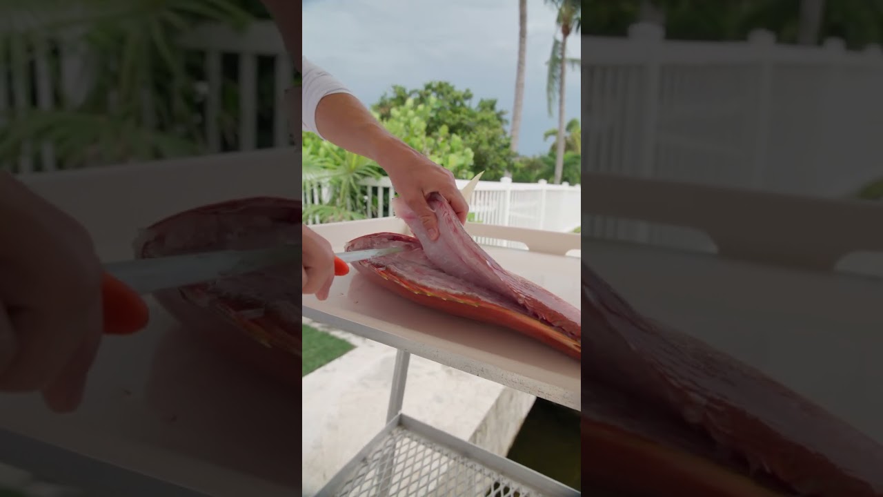Yelloweye snapper Cutting! 