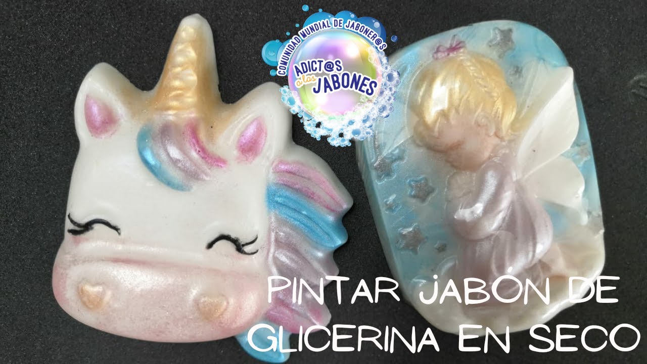 Pintar JABÓN de GLICERINA en seco | BioArmonía Corporal
