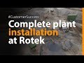 Rotek maintains lead in construction industry with metso solutions