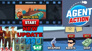 AGENT ACTION 🔥 NEW UPDATE GAMEPLAY 😨 LEVEL 94@NEW GUN UNLOCKED 🔥😨 screenshot 3