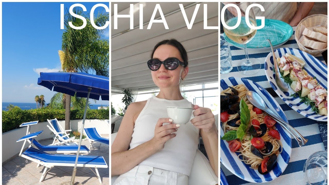 Italy VLOG. Из Сорренто на остров Искья, гостиница, шопинг и ужин в Ischia Porto 🤍