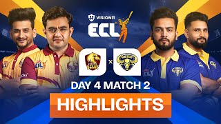 Elvish Yadav ke hunters ne kiya Delhi ka Systum HANG 🔥⚠️ | ECLT10 Match 9 - Highlights screenshot 5