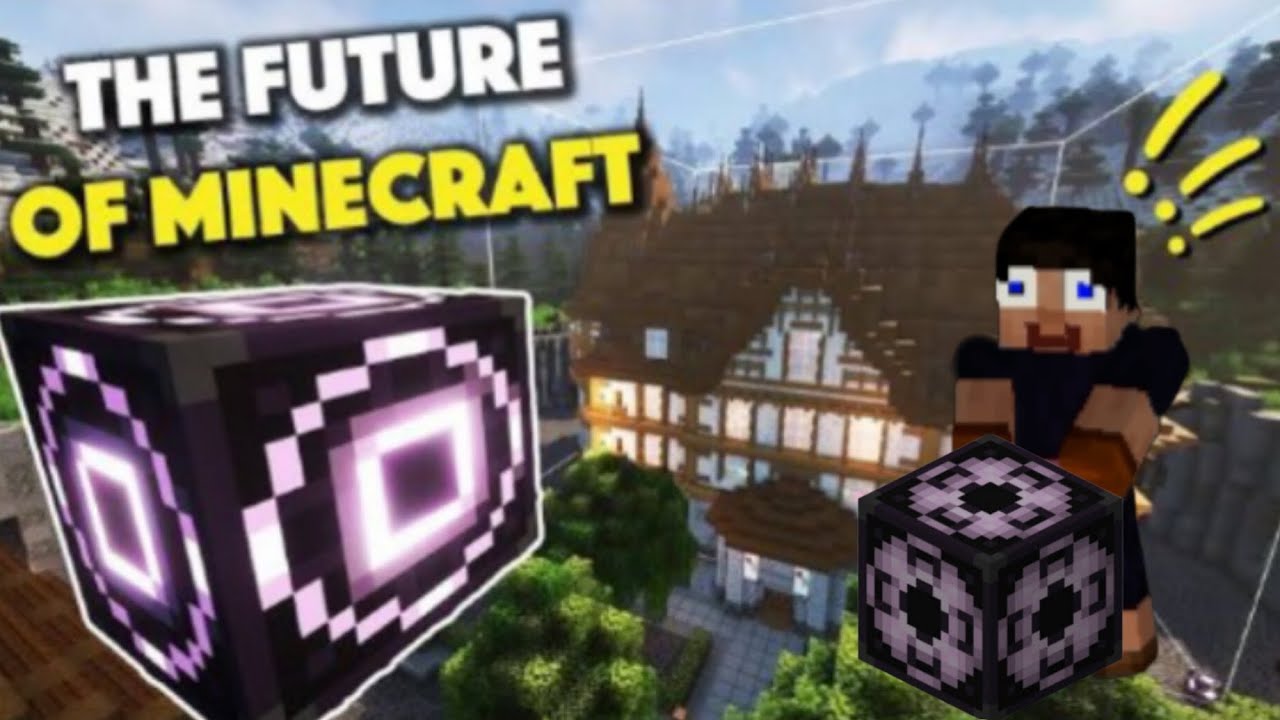 How to use structure block in Minecraft|| the future of Minecraft 😄# ...