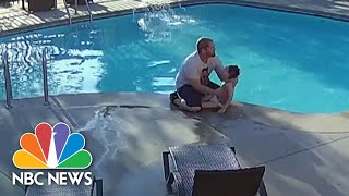 Man Jumps Fence To Save Drowning Four-Year-Old Boy