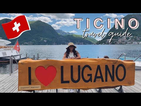 Ticino Travel Guide | Things to do in Lugano, Switzerland | Lugano Drone Shot