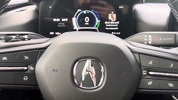 JL 2025 Acura ZDX Steering Wheel Controls Tech Tutorial