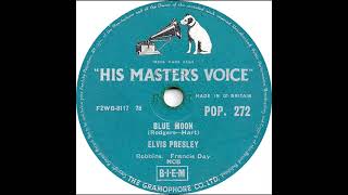 UK New Entry 1956 (169) Elvis Presley - Blue Moon