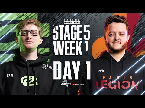 Call Of Duty League 2021 Season | Stage V Week 1 — New York Home Series | Day 1