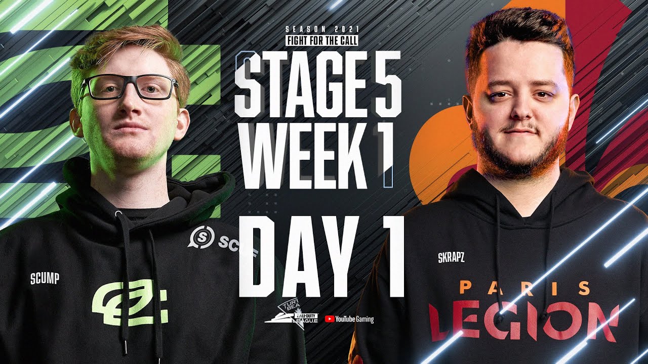 Call Of Duty League 2021 Season | Stage V Week 1 — New York Home Series | Day 1 のサムネイル