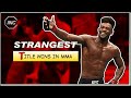 Strangest Title Wins in MMA