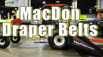 MacDon swather belt online