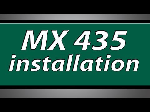 Canon Pixma MX435 printer installation