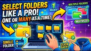 Full How to Select Multiple Folders at Once! (Single vs Multiple Selection Guide) Update